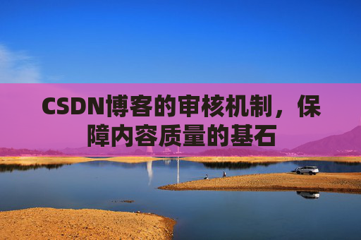 CSDN博客的审核机制，保障内容质量的基石